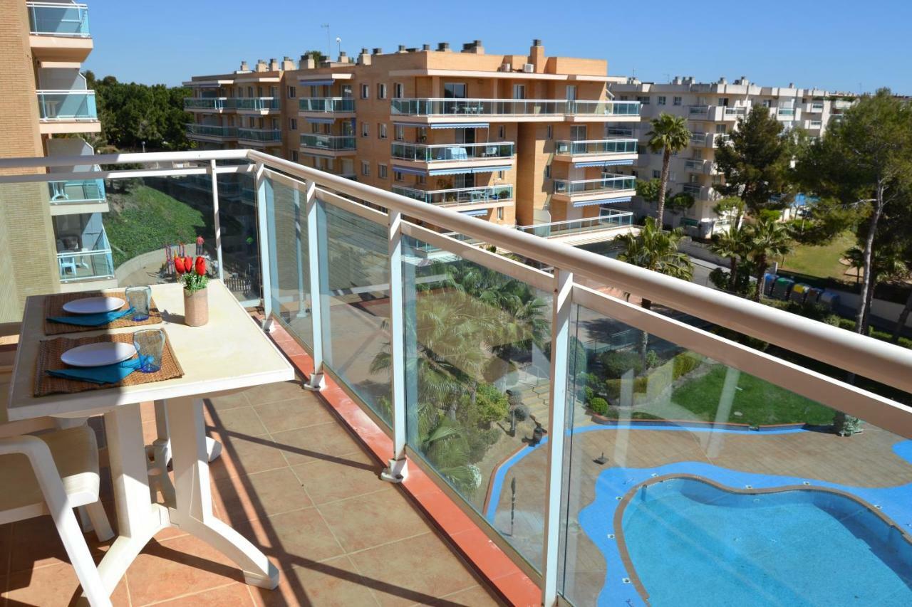Lovely Familiar Apartment With Pool In Cap Salou Exterior photo